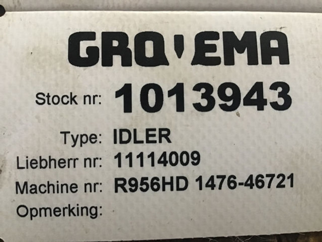 Ersatzteile Liebherr Guide Wheel D8L: das Bild 9