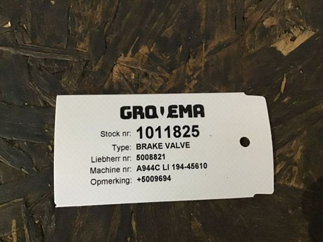 Liebherr Brake Valve - Ventil: das Bild 2 Liebherr Brake Valve - Ventil: das Bild 2
