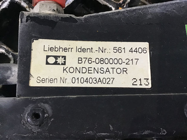 Liebherr Capacitor Unit - Klimaanlage Ersatzteil: das Bild 2 Liebherr Capacitor Unit - Klimaanlage Ersatzteil: das Bild 2
