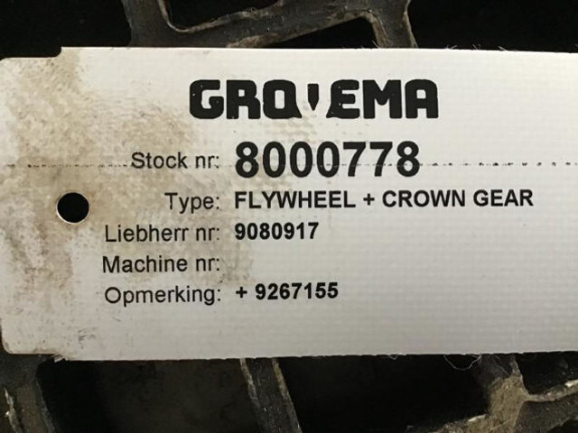 Liebherr Flywheel - Schwungscheibe: das Bild 5 Liebherr Flywheel - Schwungscheibe: das Bild 5