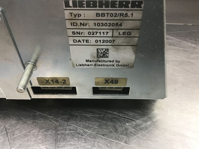 Armaturenbrett Liebherr Keyboard: das Bild 11