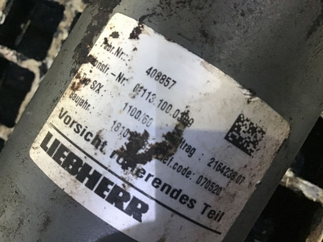 Liebherr Propellor Shaft - Antriebswelle: das Bild 3 Liebherr Propellor Shaft - Antriebswelle: das Bild 3