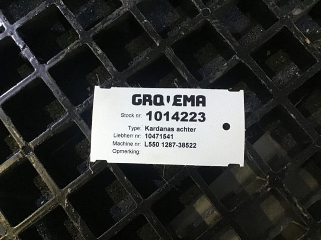 Liebherr Propellor Shaft - Antriebswelle: das Bild 5 Liebherr Propellor Shaft - Antriebswelle: das Bild 5