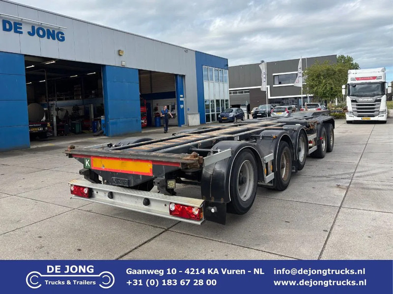 D-Tec CT-60-05D / 5 Axles / 3x Steering Axle / 4x Lift Axle / BPW - Container/ Wechselfahrgestell Auflieger: das Bild 1 D-Tec CT-60-05D / 5 Axles / 3x Steering Axle / 4x Lift Axle / BPW - Container/ Wechselfahrgestell Auflieger: das Bild 1