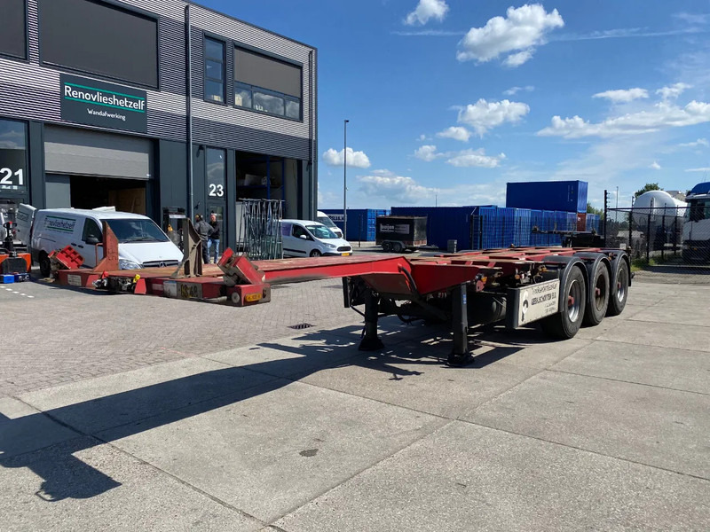D-Tec FT-43-03V / Flexitrailer / 2x Extendable / BPW / 1x Lift Axle - Container/ Wechselfahrgestell Auflieger: das Bild 4 D-Tec FT-43-03V / Flexitrailer / 2x Extendable / BPW / 1x Lift Axle - Container/ Wechselfahrgestell Auflieger: das Bild 4