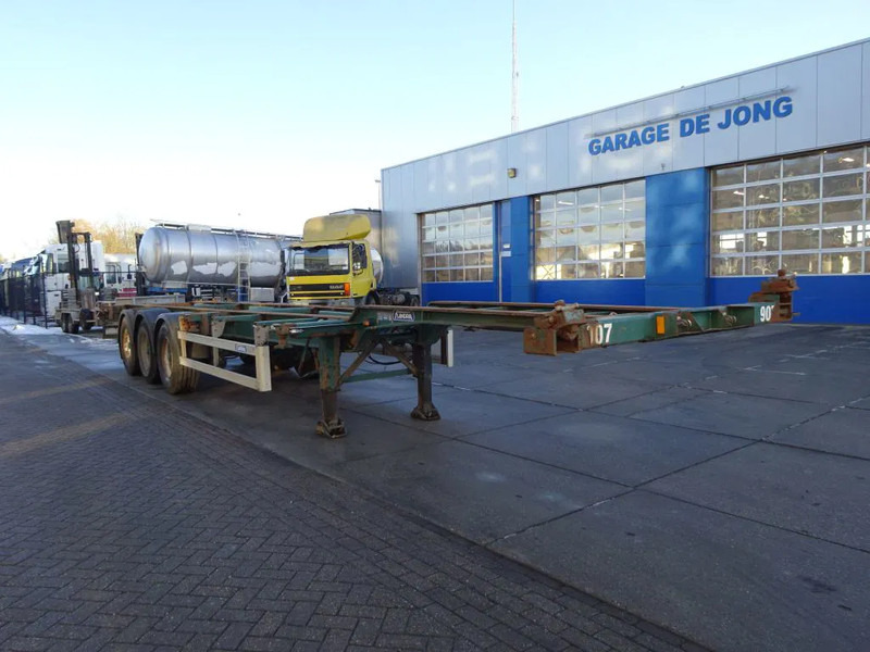 Flandria 40 FT Container Chassis / BPW + Disc / Lift Axle - Container/ Wechselfahrgestell Auflieger: das Bild 3 Flandria 40 FT Container Chassis / BPW + Disc / Lift Axle - Container/ Wechselfahrgestell Auflieger: das Bild 3