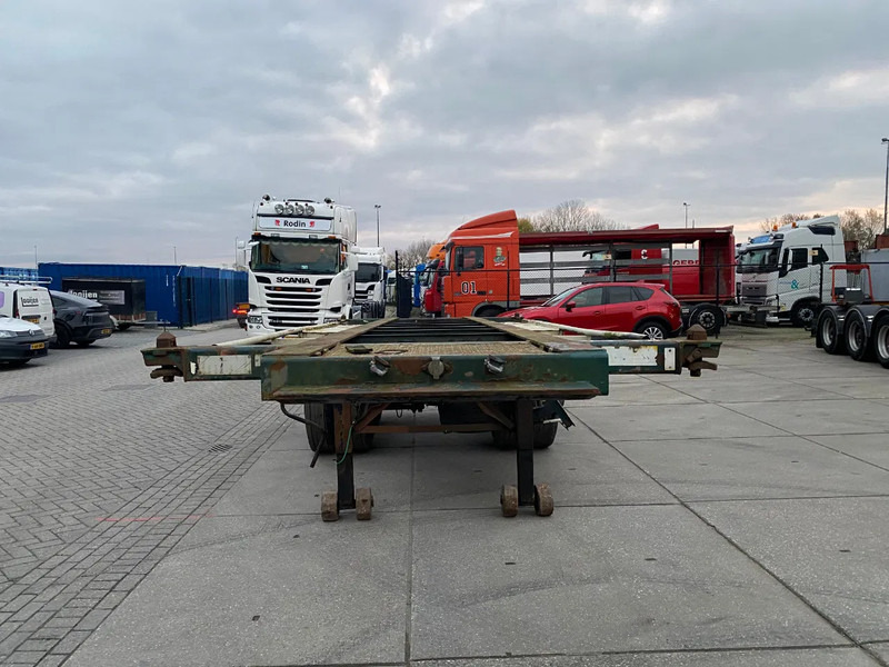 Groenewegen Container Chassis / 20 FT / BPW / Double Tyres - Container/ Wechselfahrgestell Auflieger: das Bild 5 Groenewegen Container Chassis / 20 FT / BPW / Double Tyres - Container/ Wechselfahrgestell Auflieger: das Bild 5
