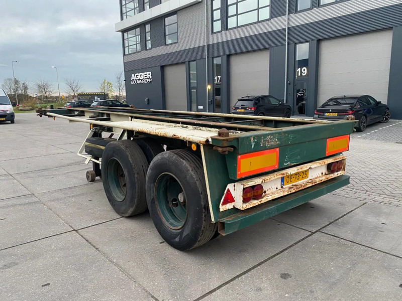 Groenewegen Container Chassis / 20 FT / BPW / Double Tyres - Container/ Wechselfahrgestell Auflieger: das Bild 3 Groenewegen Container Chassis / 20 FT / BPW / Double Tyres - Container/ Wechselfahrgestell Auflieger: das Bild 3