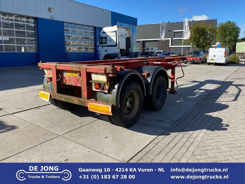 IWT 20 FT Container Chassis / Steel Suspension / Double Tyres - Container/ Wechselfahrgestell Auflieger: das Bild 1 IWT 20 FT Container Chassis / Steel Suspension / Double Tyres - Container/ Wechselfahrgestell Auflieger: das Bild 1