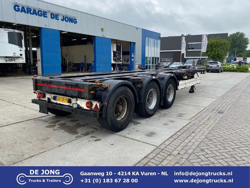 Kögel SW24 Container Chassis / 2x Extendable / BPW + Drum - Container/ Wechselfahrgestell Auflieger: das Bild 1 Kögel SW24 Container Chassis / 2x Extendable / BPW + Drum - Container/ Wechselfahrgestell Auflieger: das Bild 1
