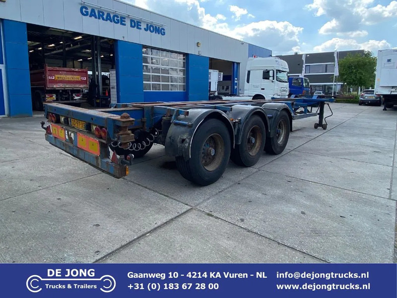 Kromhout KRH0-1013 / 1x Lift Axle / 2x Extendable / BPW - Container/ Wechselfahrgestell Auflieger: das Bild 1 Kromhout KRH0-1013 / 1x Lift Axle / 2x Extendable / BPW - Container/ Wechselfahrgestell Auflieger: das Bild 1