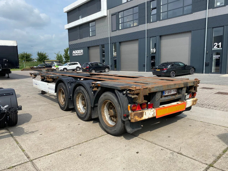 Krone SD 27 / Container Chassis / BPW + Drum / 1x Extendable / 45 FT - Container/ Wechselfahrgestell Auflieger: das Bild 3 Krone SD 27 / Container Chassis / BPW + Drum / 1x Extendable / 45 FT - Container/ Wechselfahrgestell Auflieger: das Bild 3