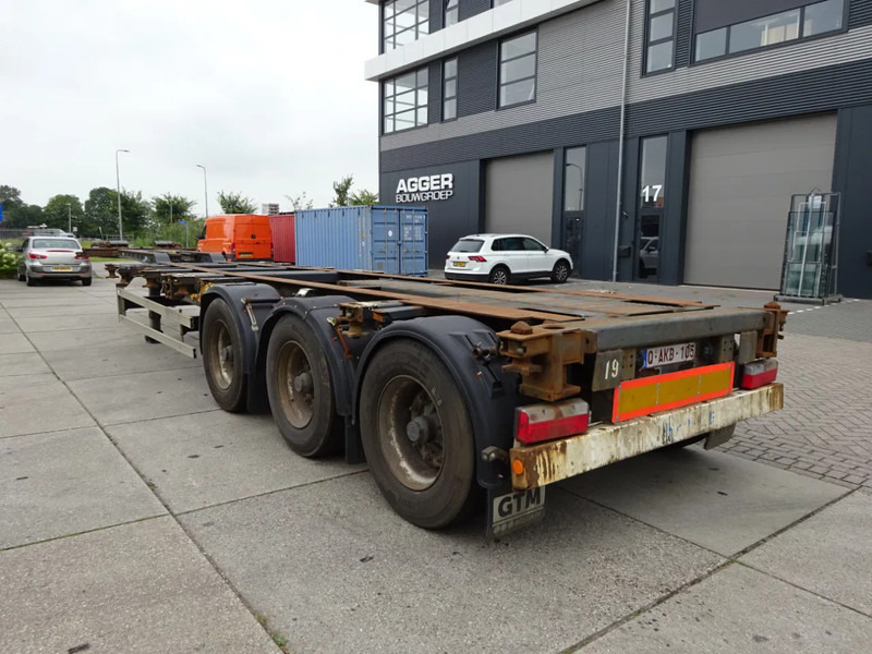 Krone SD 27 / Container Chassis / BPW + Drum / 1x Extendable / 45 FT - Container/ Wechselfahrgestell Auflieger: das Bild 3 Krone SD 27 / Container Chassis / BPW + Drum / 1x Extendable / 45 FT - Container/ Wechselfahrgestell Auflieger: das Bild 3