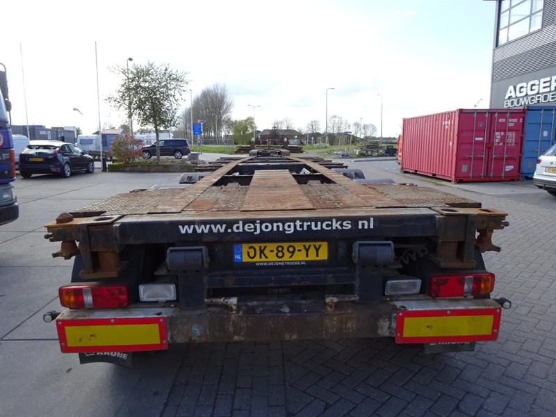 Krone SD Chassis / ADR / 2x Extendable / MB + Disc / 2x Lift Axle - Container/ Wechselfahrgestell Auflieger: das Bild 2 Krone SD Chassis / ADR / 2x Extendable / MB + Disc / 2x Lift Axle - Container/ Wechselfahrgestell Auflieger: das Bild 2