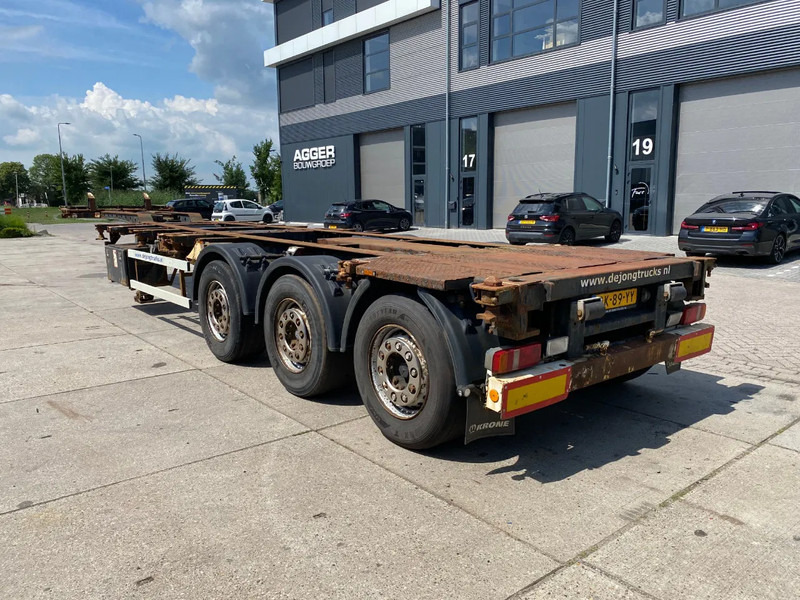 Krone SD Chassis / ADR / 2x Extendable / MB + Disc / 2x Lift Axle - Container/ Wechselfahrgestell Auflieger: das Bild 3 Krone SD Chassis / ADR / 2x Extendable / MB + Disc / 2x Lift Axle - Container/ Wechselfahrgestell Auflieger: das Bild 3