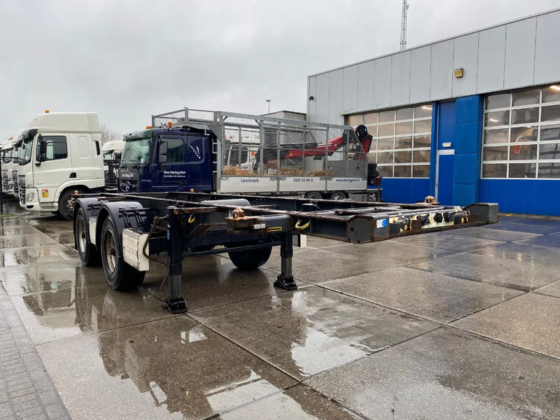 Container/ Wechselfahrgestell Auflieger Krone SZ / 20 FT Container Chassis / BPW: das Bild 6