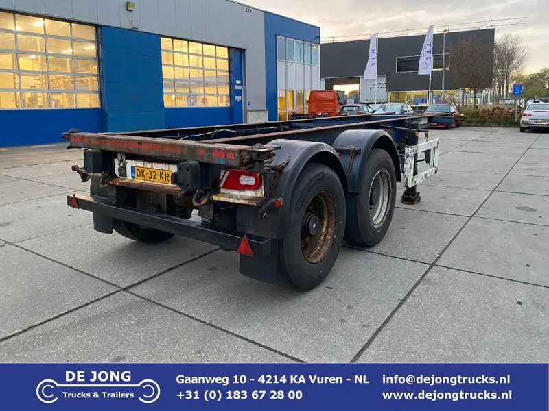 Krone SZF18 / 20 FT Container Chassis / SAF - Container/ Wechselfahrgestell Auflieger: das Bild 1 Krone SZF18 / 20 FT Container Chassis / SAF - Container/ Wechselfahrgestell Auflieger: das Bild 1