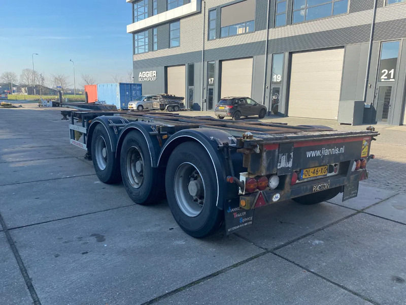 Pacton TXC 343 Multi / 3x Extendable / 1x Lift Axle - Container/ Wechselfahrgestell Auflieger: das Bild 3 Pacton TXC 343 Multi / 3x Extendable / 1x Lift Axle - Container/ Wechselfahrgestell Auflieger: das Bild 3