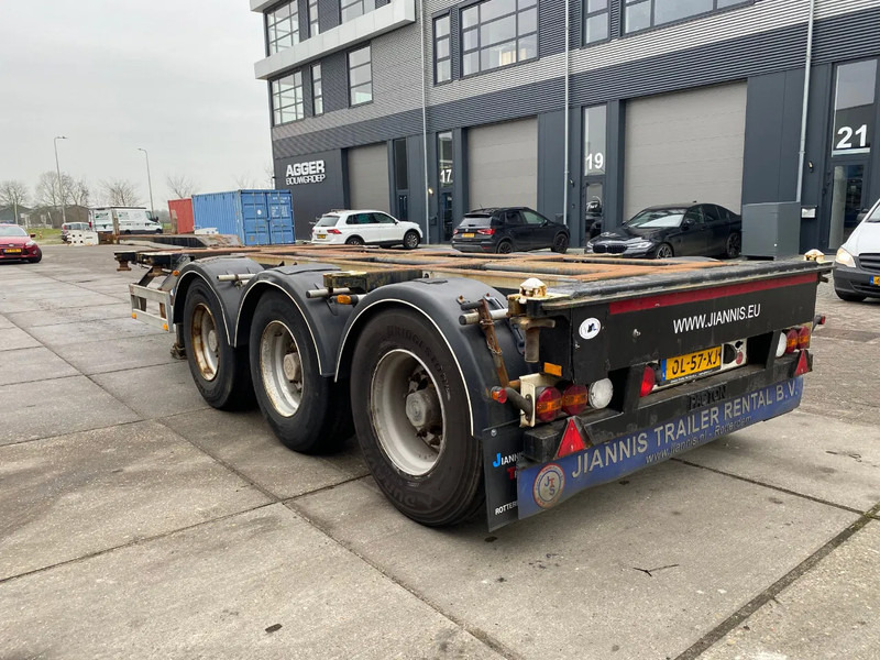 Pacton TXC 343 Multi / 3x Extendable / 1x Lift Axle - Container/ Wechselfahrgestell Auflieger: das Bild 3 Pacton TXC 343 Multi / 3x Extendable / 1x Lift Axle - Container/ Wechselfahrgestell Auflieger: das Bild 3