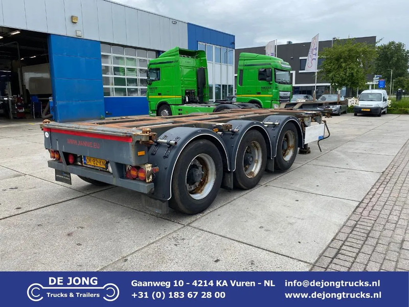Pacton TXC 343 Multi / 3x Extendable / 1x Lift Axle - Container/ Wechselfahrgestell Auflieger: das Bild 1 Pacton TXC 343 Multi / 3x Extendable / 1x Lift Axle - Container/ Wechselfahrgestell Auflieger: das Bild 1