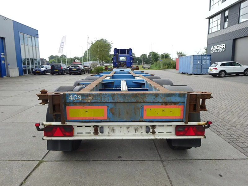 Renders Container chassis / Mercedes + Disc / 1x Lift Axle / 1x Extendable - Container/ Wechselfahrgestell Auflieger: das Bild 2 Renders Container chassis / Mercedes + Disc / 1x Lift Axle / 1x Extendable - Container/ Wechselfahrgestell Auflieger: das Bild 2