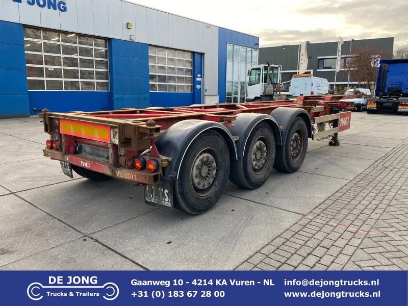 Van Hool Container Chassis / 2x Extendable / SAF + Disc - Container/ Wechselfahrgestell Auflieger: das Bild 1 Van Hool Container Chassis / 2x Extendable / SAF + Disc - Container/ Wechselfahrgestell Auflieger: das Bild 1