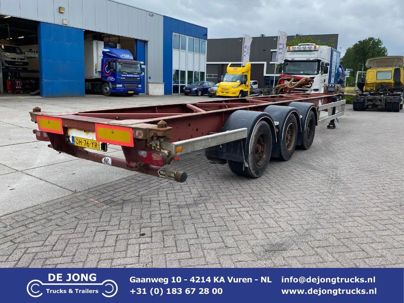 Van Hool Container chassis / 4300 kg / 40 FT / Mega - Container/ Wechselfahrgestell Auflieger: das Bild 1 Van Hool Container chassis / 4300 kg / 40 FT / Mega - Container/ Wechselfahrgestell Auflieger: das Bild 1