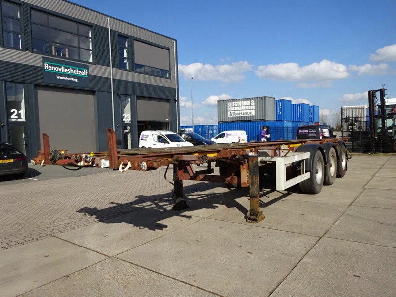Van Hool Tank Chassis 20 + 30 FT / ADR / BPW + Drum - Container/ Wechselfahrgestell Auflieger: das Bild 4 Van Hool Tank Chassis 20 + 30 FT / ADR / BPW + Drum - Container/ Wechselfahrgestell Auflieger: das Bild 4