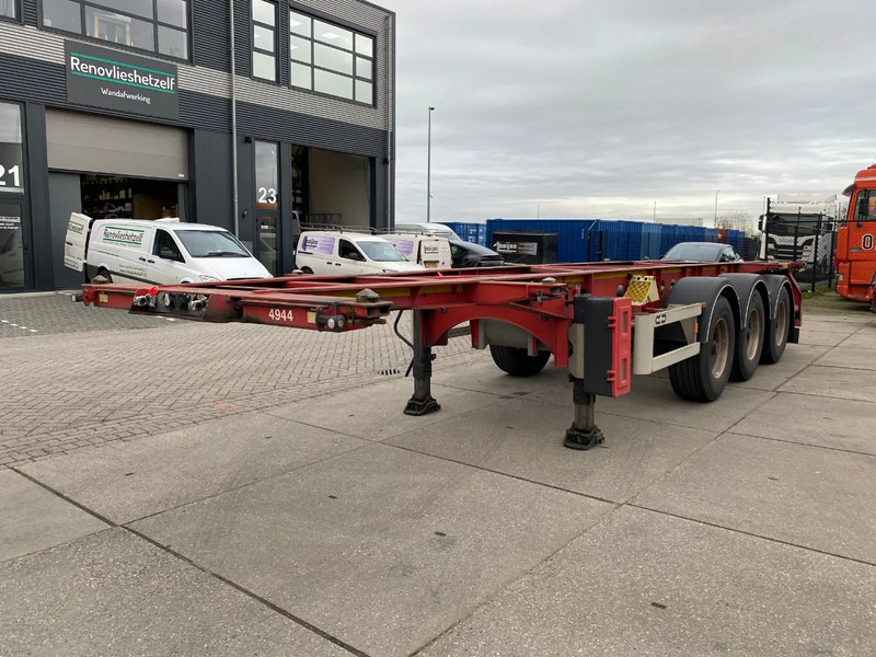 Van Hool Tank chassis / ADR / BPW + DISC / 20-30 FT - Container/ Wechselfahrgestell Auflieger: das Bild 4 Van Hool Tank chassis / ADR / BPW + DISC / 20-30 FT - Container/ Wechselfahrgestell Auflieger: das Bild 4