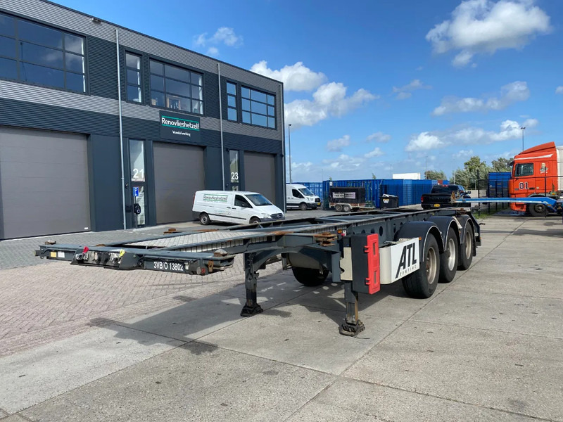 Van Hool Tank chassis / ADR / BPW + DISC / 20-30 FT - Container/ Wechselfahrgestell Auflieger: das Bild 3 Van Hool Tank chassis / ADR / BPW + DISC / 20-30 FT - Container/ Wechselfahrgestell Auflieger: das Bild 3