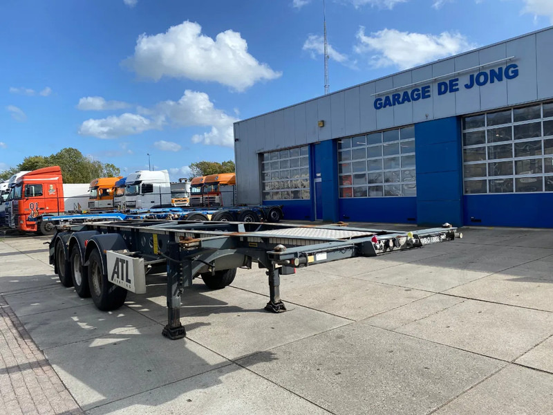 Van Hool Tank chassis / ADR / BPW + DISC / 20-30 FT - Container/ Wechselfahrgestell Auflieger: das Bild 5 Van Hool Tank chassis / ADR / BPW + DISC / 20-30 FT - Container/ Wechselfahrgestell Auflieger: das Bild 5