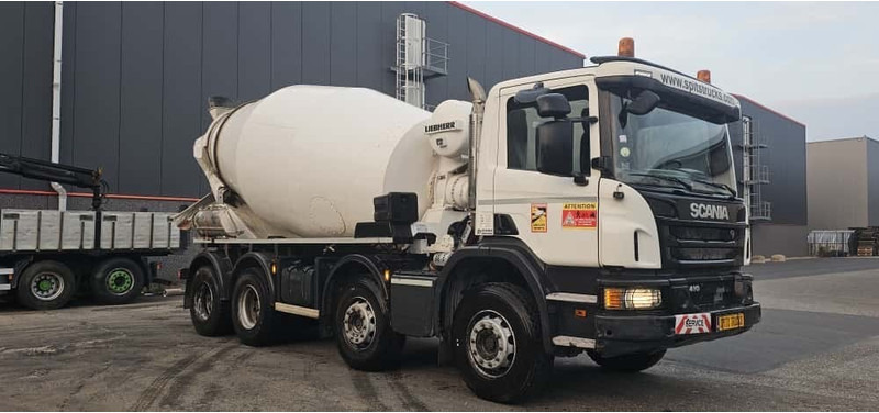 Scania P410 Mixer 9m3 LIEBHERR - Fahrmischer: das Bild 3 Scania P410 Mixer 9m3 LIEBHERR - Fahrmischer: das Bild 3