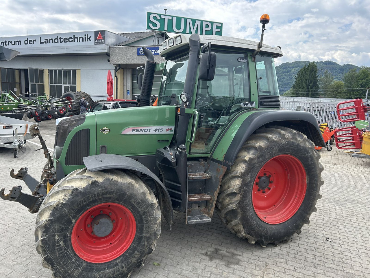 Fendt 411 Vario - Traktor: das Bild 5 Fendt 411 Vario - Traktor: das Bild 5