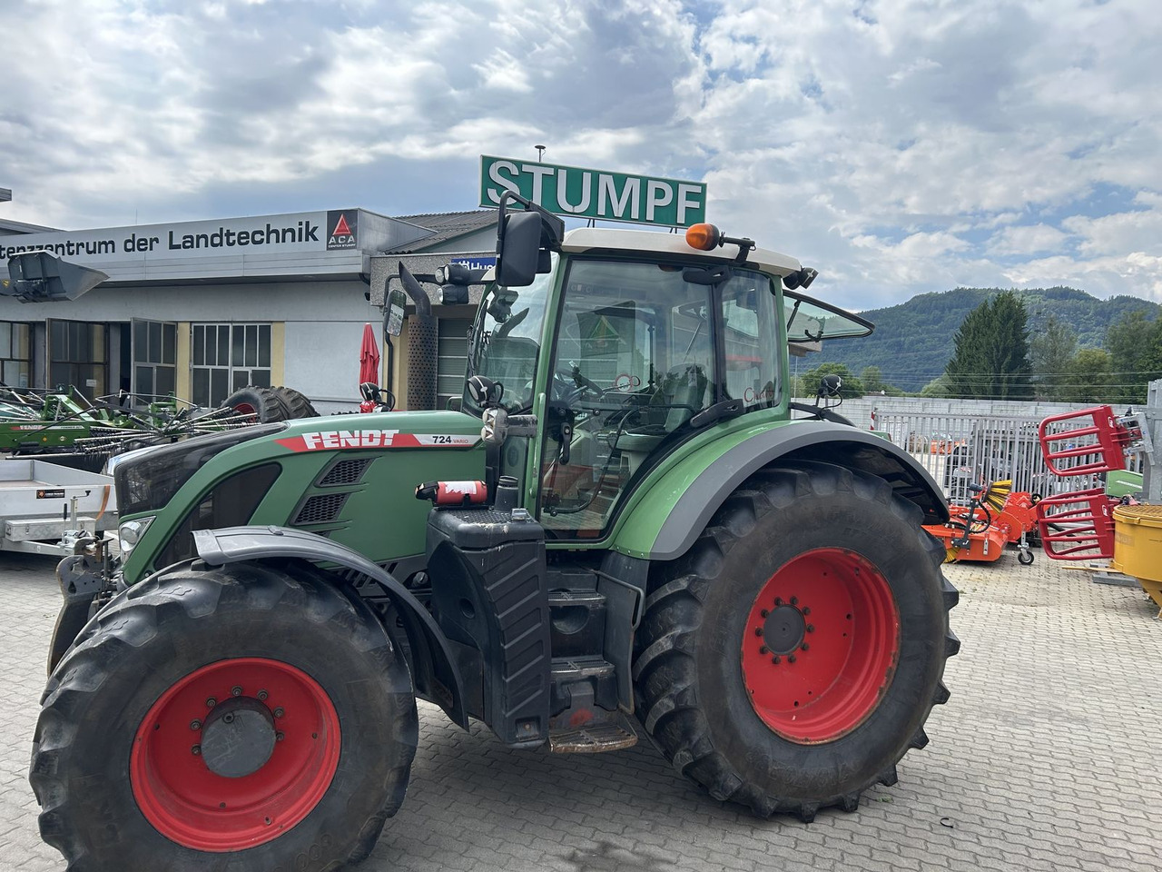 Fendt 724 Vario - Traktor: das Bild 5 Fendt 724 Vario - Traktor: das Bild 5