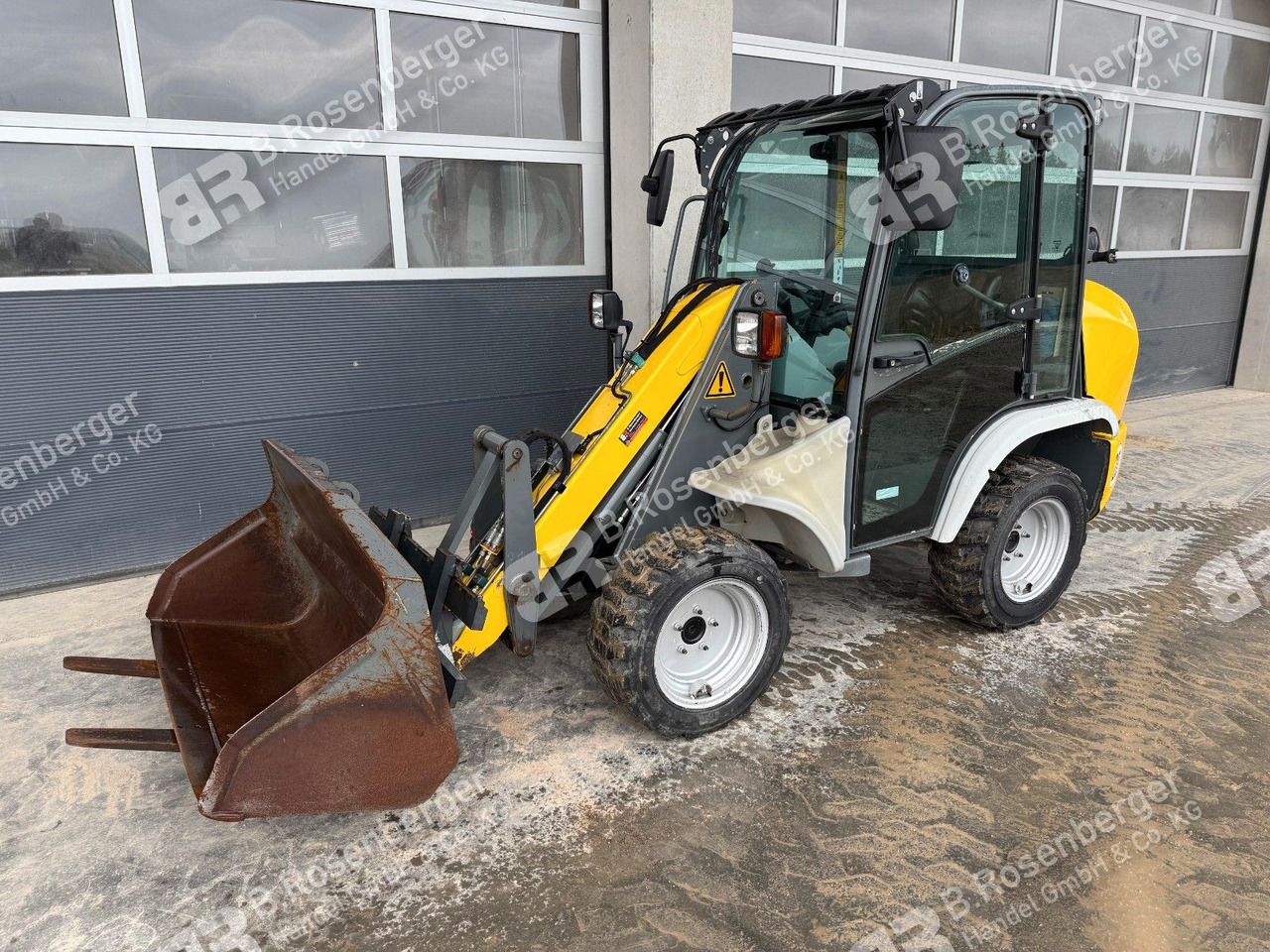 Kramer 5035 Radlader / Gabel & Schaufel / nur 1050h - Radlader: das Bild 1 Kramer 5035 Radlader / Gabel & Schaufel / nur 1050h - Radlader: das Bild 1
