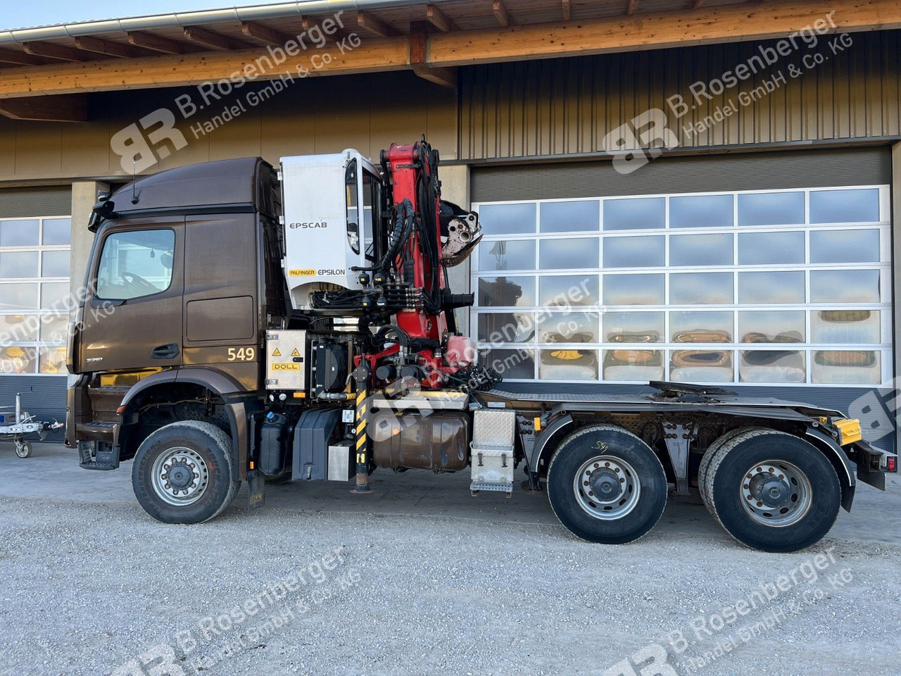 Mercedes-Benz Arocs 3351 6x6 Palfinger Epsilon S260Z96 - Holztransporter, Autokran: das Bild 5 Mercedes-Benz Arocs 3351 6x6 Palfinger Epsilon S260Z96 - Holztransporter, Autokran: das Bild 5
