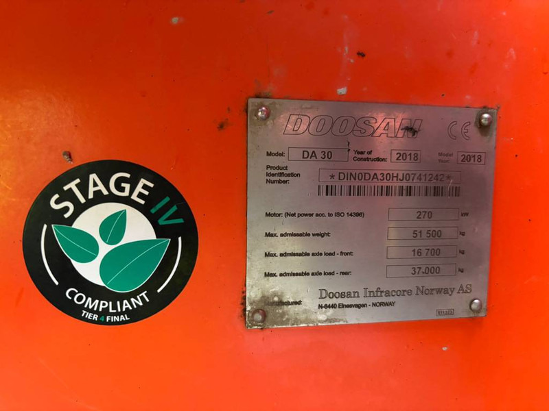 Doosan DA 30 - Knickgelenkter Dumper: das Bild 5 Doosan DA 30 - Knickgelenkter Dumper: das Bild 5