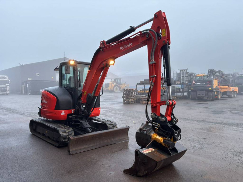 Kubota U 55-4 - Minibagger: das Bild 2 Kubota U 55-4 - Minibagger: das Bild 2