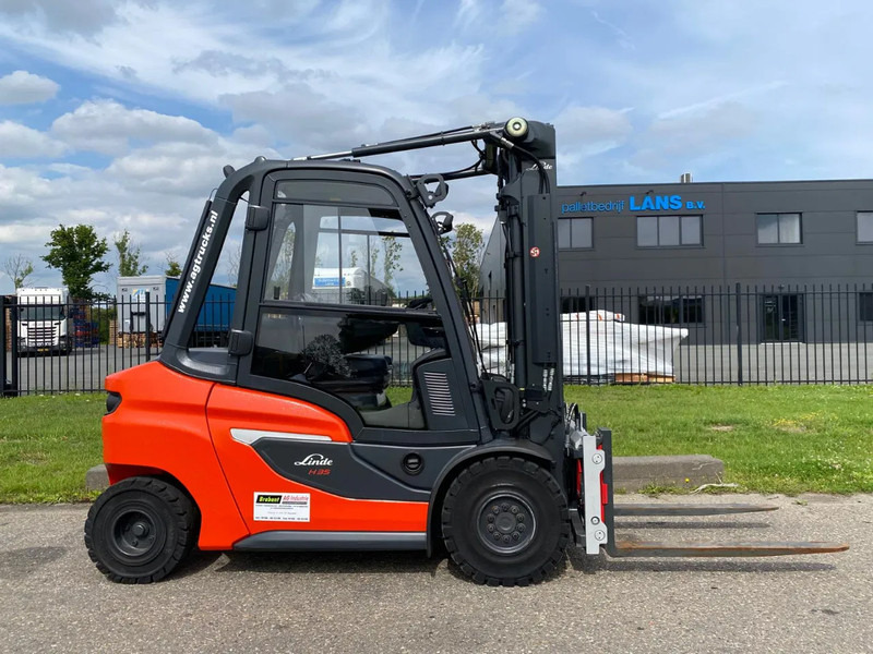 Linde H35D-01 - Dieselstapler: das Bild 1 Linde H35D-01 - Dieselstapler: das Bild 1