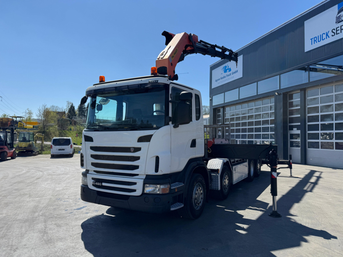 SCANIA G480 8x2 Palfinger 50002-6 - Autokran: das Bild 2 SCANIA G480 8x2 Palfinger 50002-6 - Autokran: das Bild 2