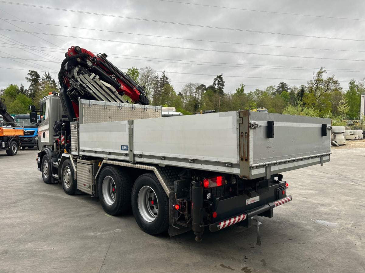Autokran SCANIA G480 8x4 SZM/Pritsche Fassi 950: das Bild 16