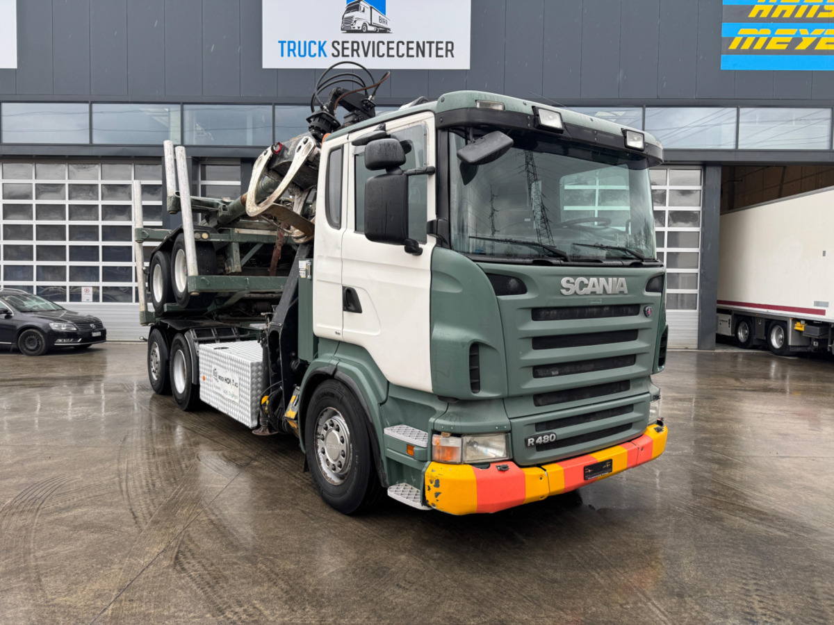 SCANIA R480 6x2 Loglift F265 mit Dolly - Holztransporter: das Bild 3 SCANIA R480 6x2 Loglift F265 mit Dolly - Holztransporter: das Bild 3