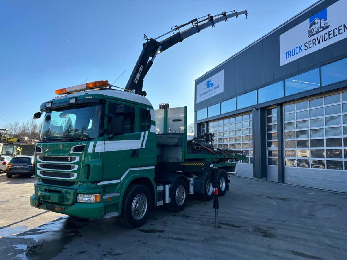 SCANIA R480 8x4 SWS SZM/Kran/Pritsche - Autokran: das Bild 3 SCANIA R480 8x4 SWS SZM/Kran/Pritsche - Autokran: das Bild 3