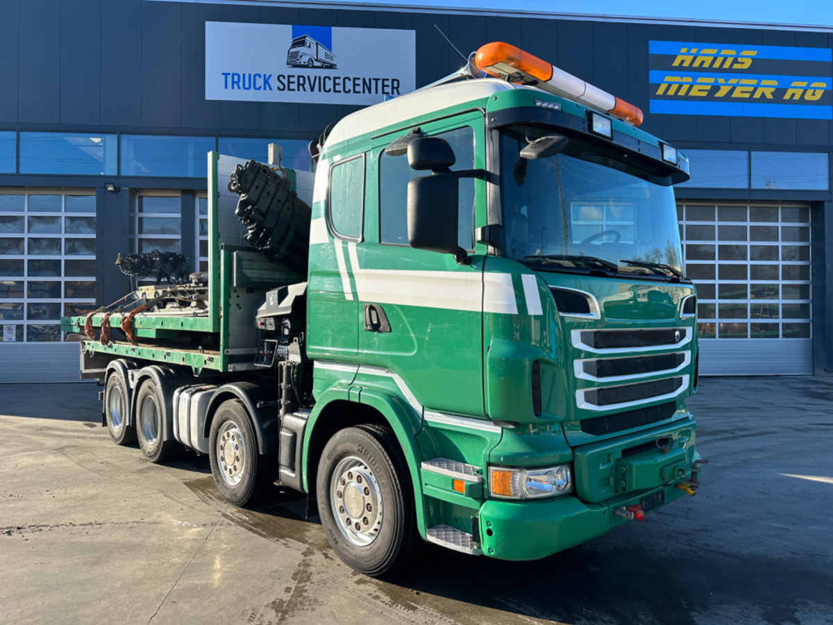 SCANIA R480 8x4 SWS SZM/Kran/Pritsche - Autokran: das Bild 5 SCANIA R480 8x4 SWS SZM/Kran/Pritsche - Autokran: das Bild 5