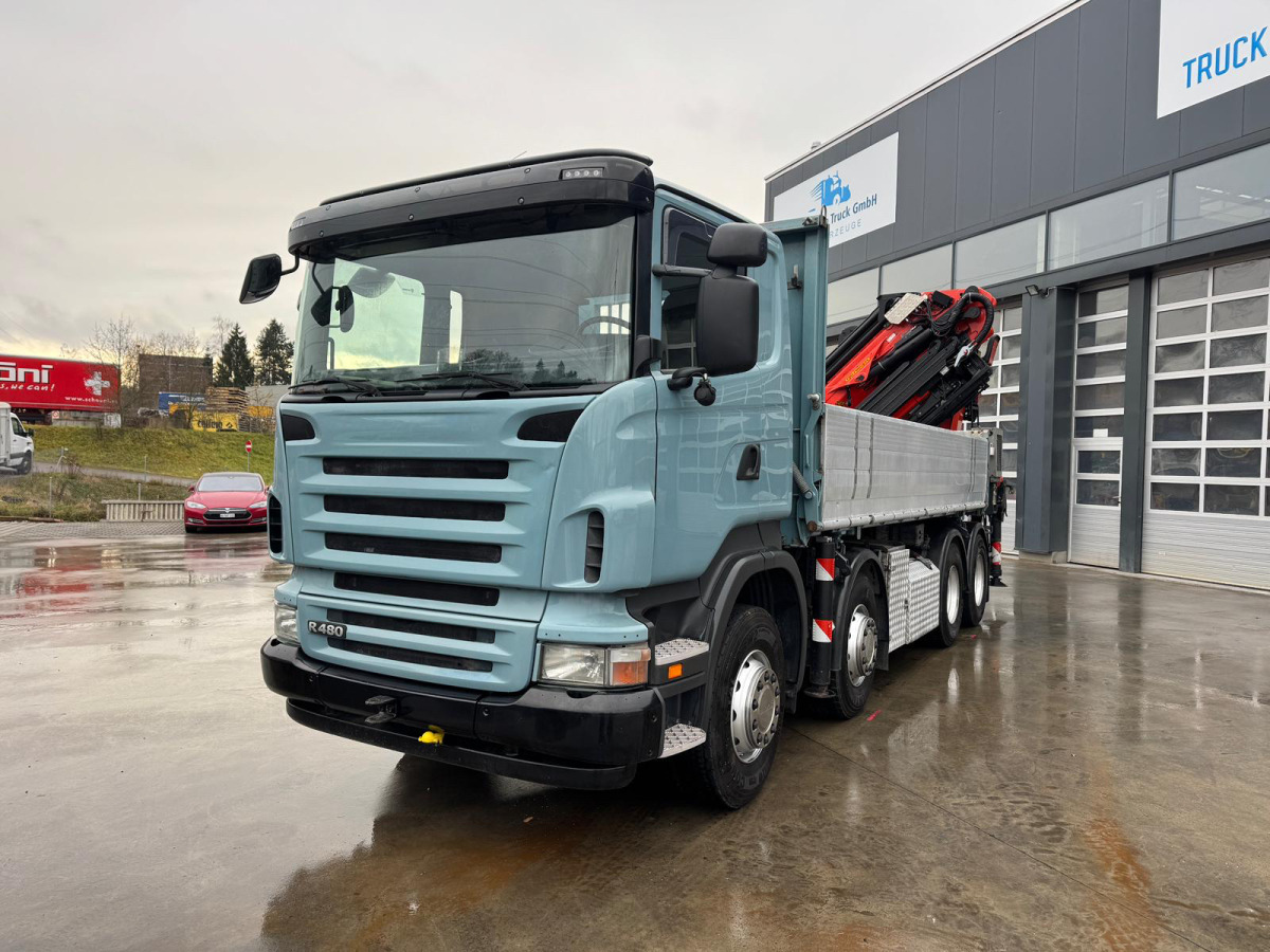 SCANIA Scania R480 8x4 PK50002 Flyjib&Seil Bj.2013 - Autokran: das Bild 3 SCANIA Scania R480 8x4 PK50002 Flyjib&Seil Bj.2013 - Autokran: das Bild 3