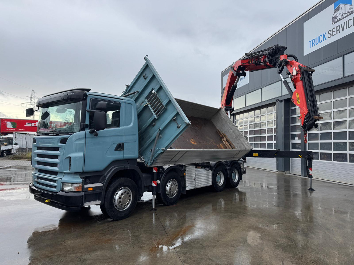 SCANIA Scania R480 8x4 PK50002 Flyjib&Seil Bj.2013 - Autokran: das Bild 1 SCANIA Scania R480 8x4 PK50002 Flyjib&Seil Bj.2013 - Autokran: das Bild 1