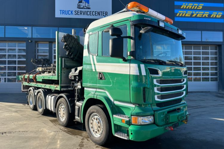 Scania R480 8x4 SWS SZM/Kran/Pritsche - Autokran: das Bild 5 Scania R480 8x4 SWS SZM/Kran/Pritsche - Autokran: das Bild 5