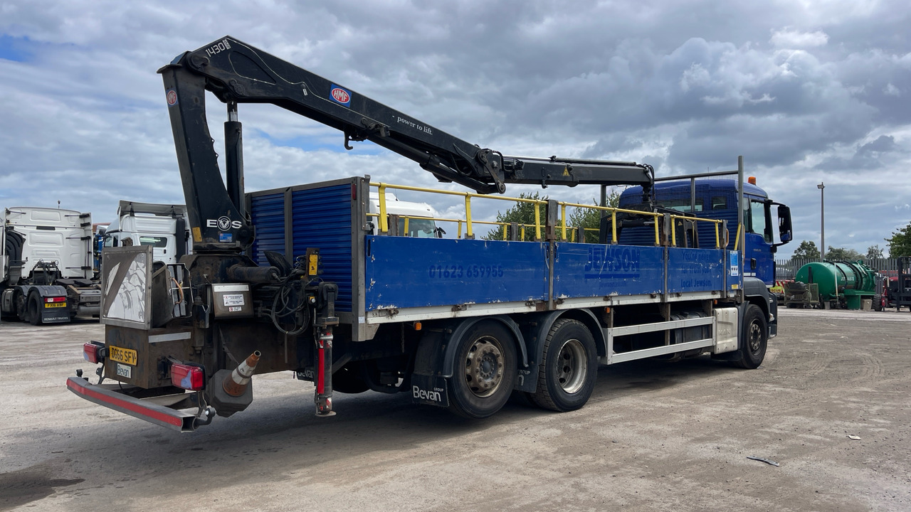 MAN TGS 26.360 - Pritsche LKW, Autokran: das Bild 4 MAN TGS 26.360 - Pritsche LKW, Autokran: das Bild 4