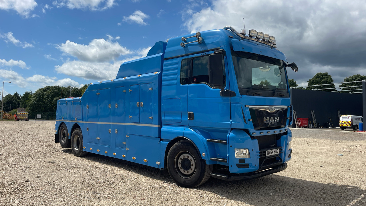 MAN TGX 26.480 - Abschleppwagen: das Bild 1 MAN TGX 26.480 - Abschleppwagen: das Bild 1