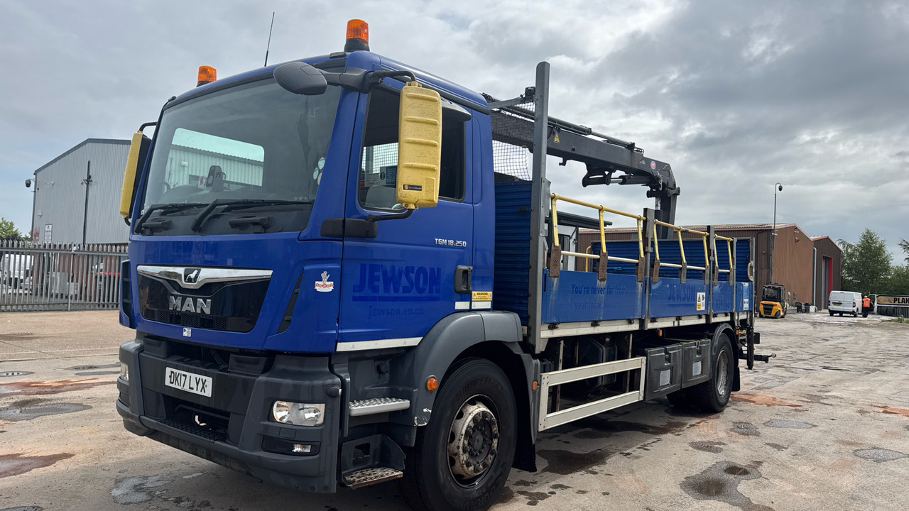 Man TGM 18.250 - Pritsche LKW, Autokran: das Bild 2 Man TGM 18.250 - Pritsche LKW, Autokran: das Bild 2